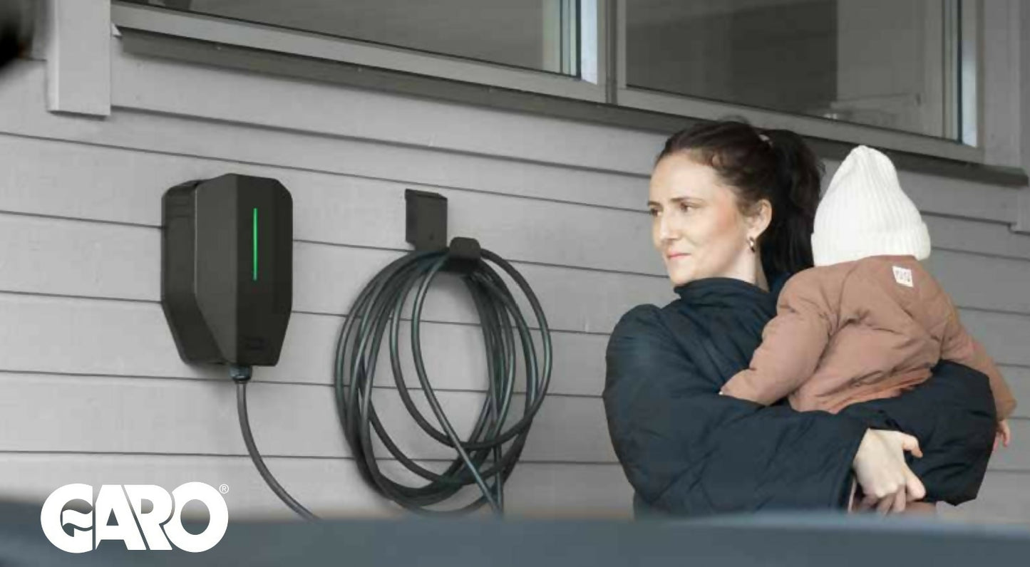 GARO Entity Home 14 kW – WiFi, RFID, OCPP-valmius, Type-2 5 m