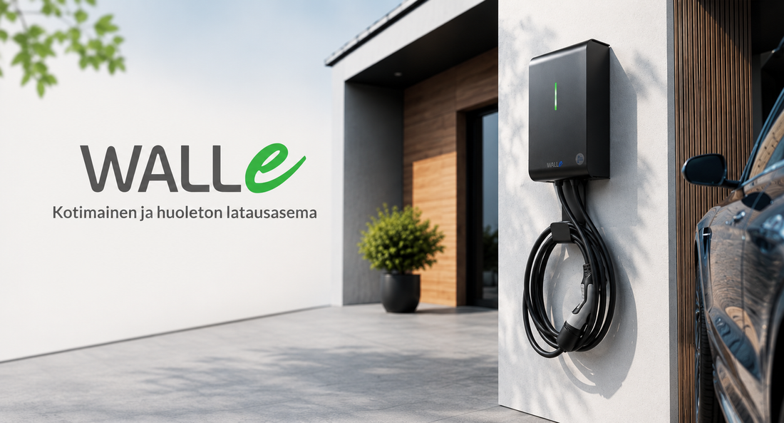WALLe 16S – kotimainen ja huoleton latausasema sähköauton lataukseen