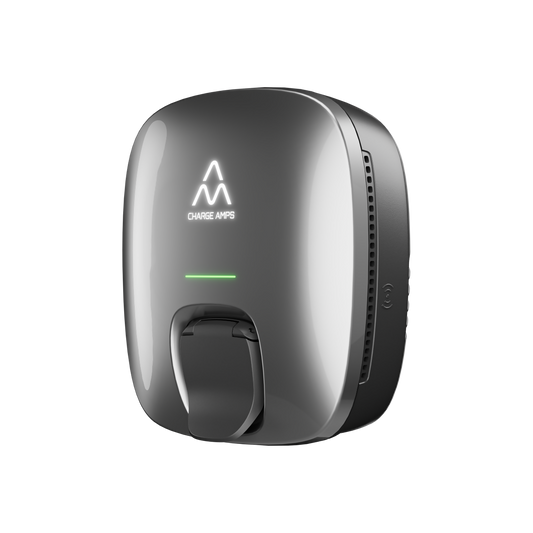 Charge Amps Luna latausasema 22kW, Wi-Fi, 4G, silver