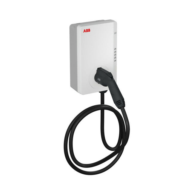 ABB Terra latausasema max. 22 kW (3x32A), kiinteä kaapeli, 5 m Type2, RFID, AC W22-G5-R-0