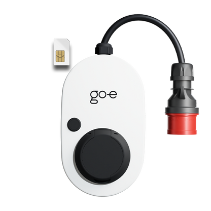 go-e charger Gemini Flex 11 kW latausasema, Type2, (3x16 A), ei kaapelia, Wi-Fi, app, pörssisähkö