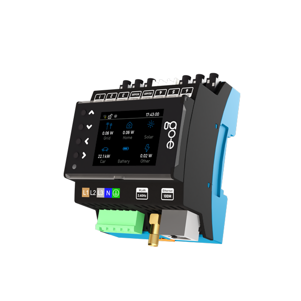 go-e Controller, dynaaminen kuormanhallinta, aurinkosähkö, energiankulutuksen seuranta