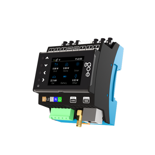 go-e Controller, dynaaminen kuormanhallinta, aurinkosähkö, energiankulutuksen seuranta