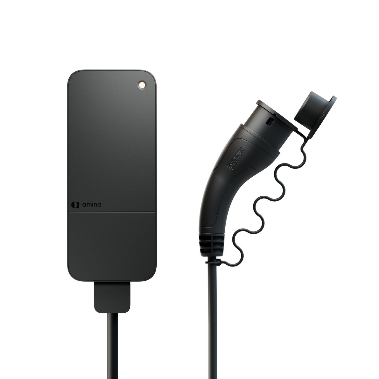 Amina S latausasema, 14kW, kiinteä kaapeli 6 m, type 2
