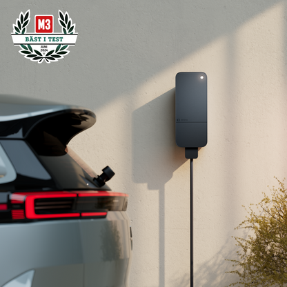 Amina S latausasema, 14kW, kiinteä kaapeli 6 m, type 2