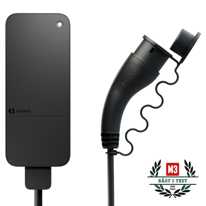 Amina S latausasema, 14kW, kiinteä kaapeli 6 m, type 2