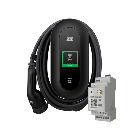 DEFA Power 22 kW latausasema ja DEFA Balancer eLaturilta