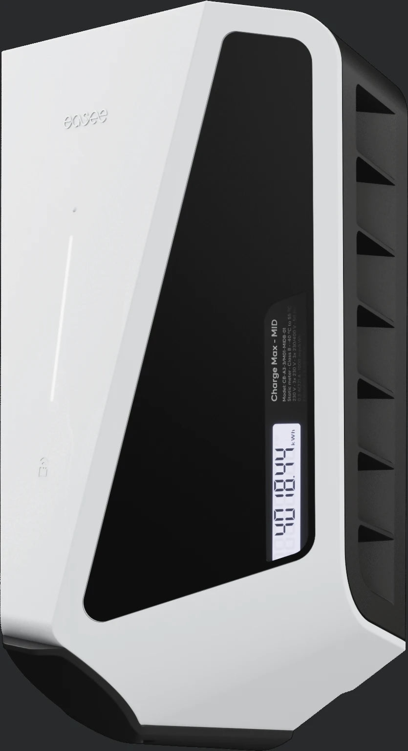 Easee Charge Max 22 kW latausasema valkoinen MID-energiamittarilla