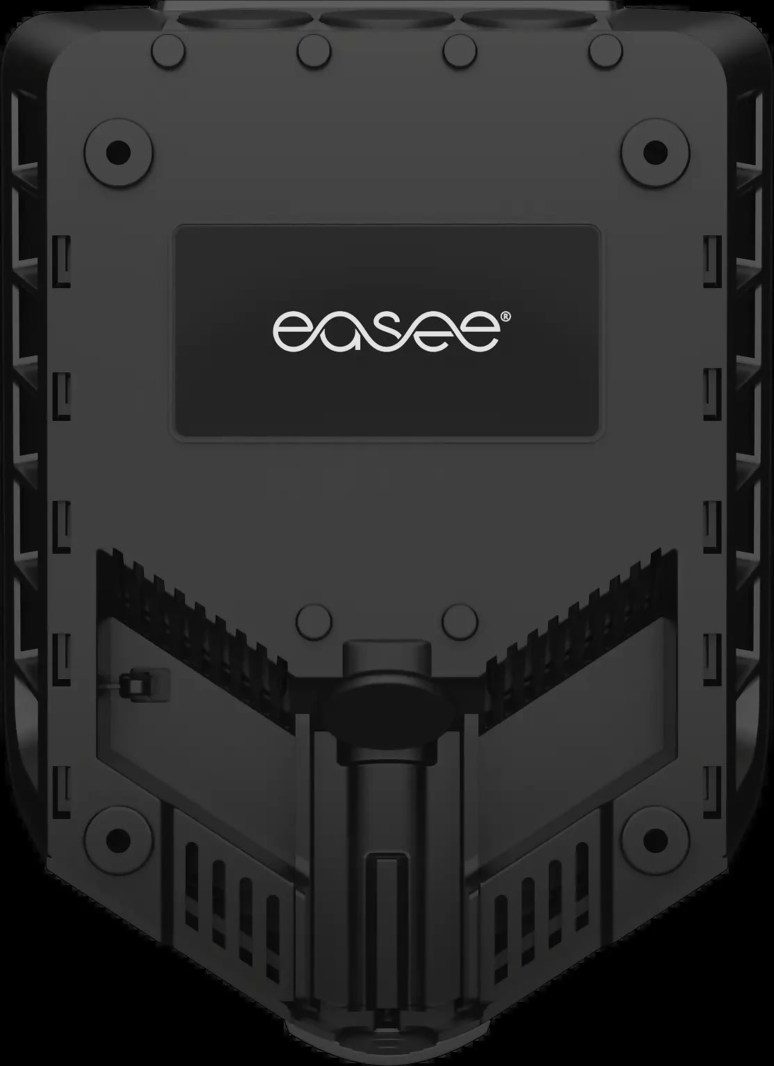 Easee Charge Pro 22 kW taustalevy ja kiinnitysjärjestelmä