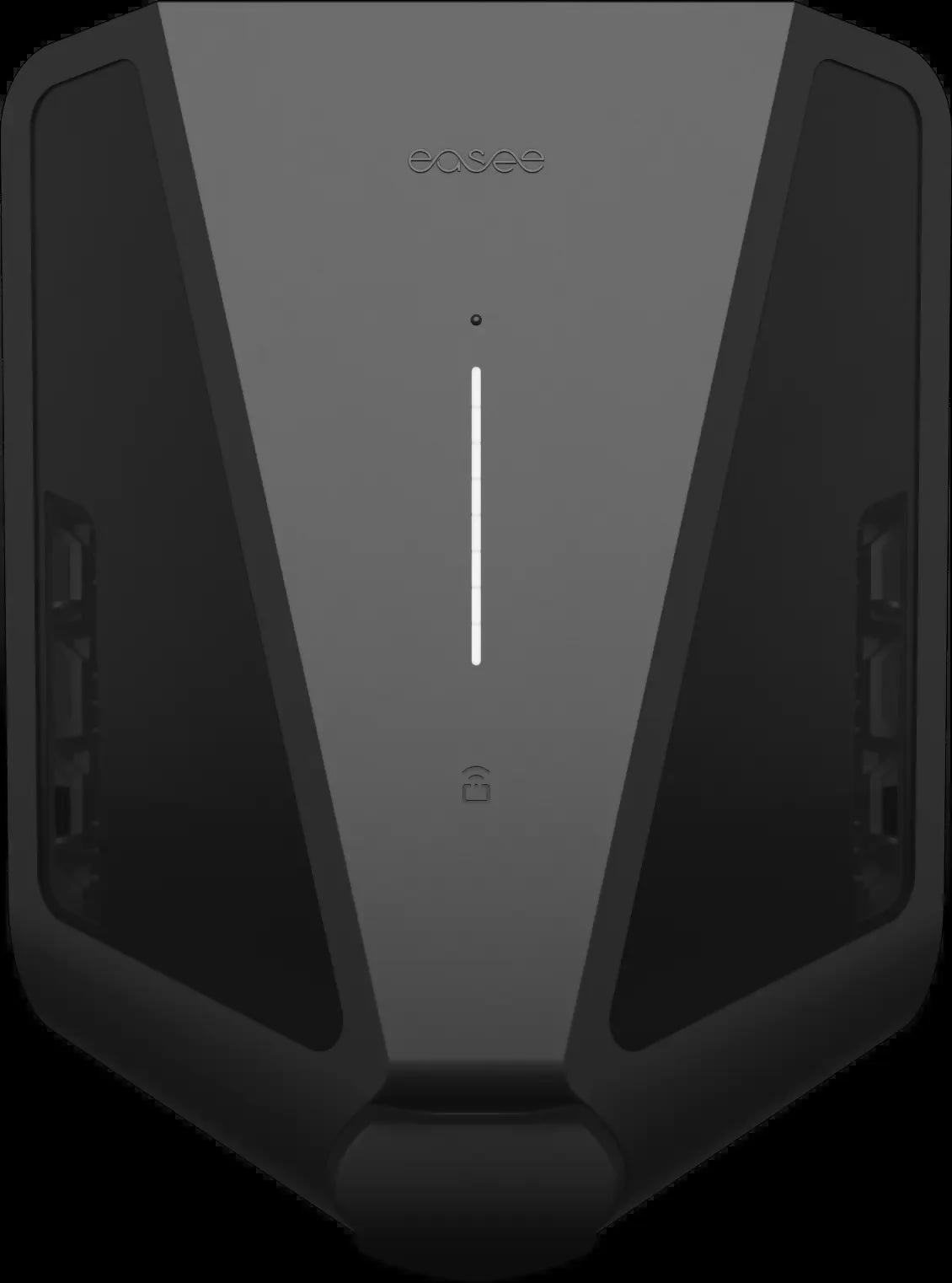 Easee Charge Pro 22 kW latausaseman etunäkymä