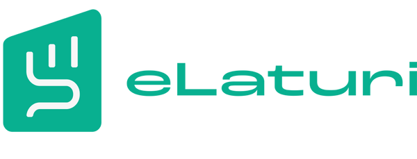 eLaturin logo, vihreä