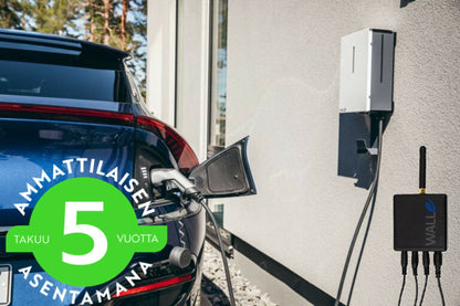 WALLe16M latausasema, kuormanhallinta (vastaanotin), 11 kW, 3x16 A, 3-vaihe, Type2, 5 m