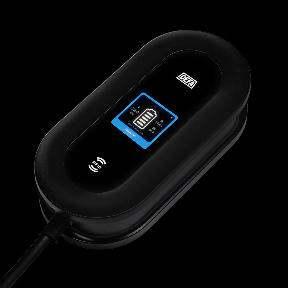 DEFA Power 22 kW T2 kiinteä kaapeli 6m, pörssisähkö