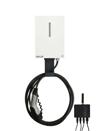 WALLe16M latausasema, kuormanhallinta (vastaanotin), 11 kW, 3x16 A, 3-vaihe, Type2, 5 m