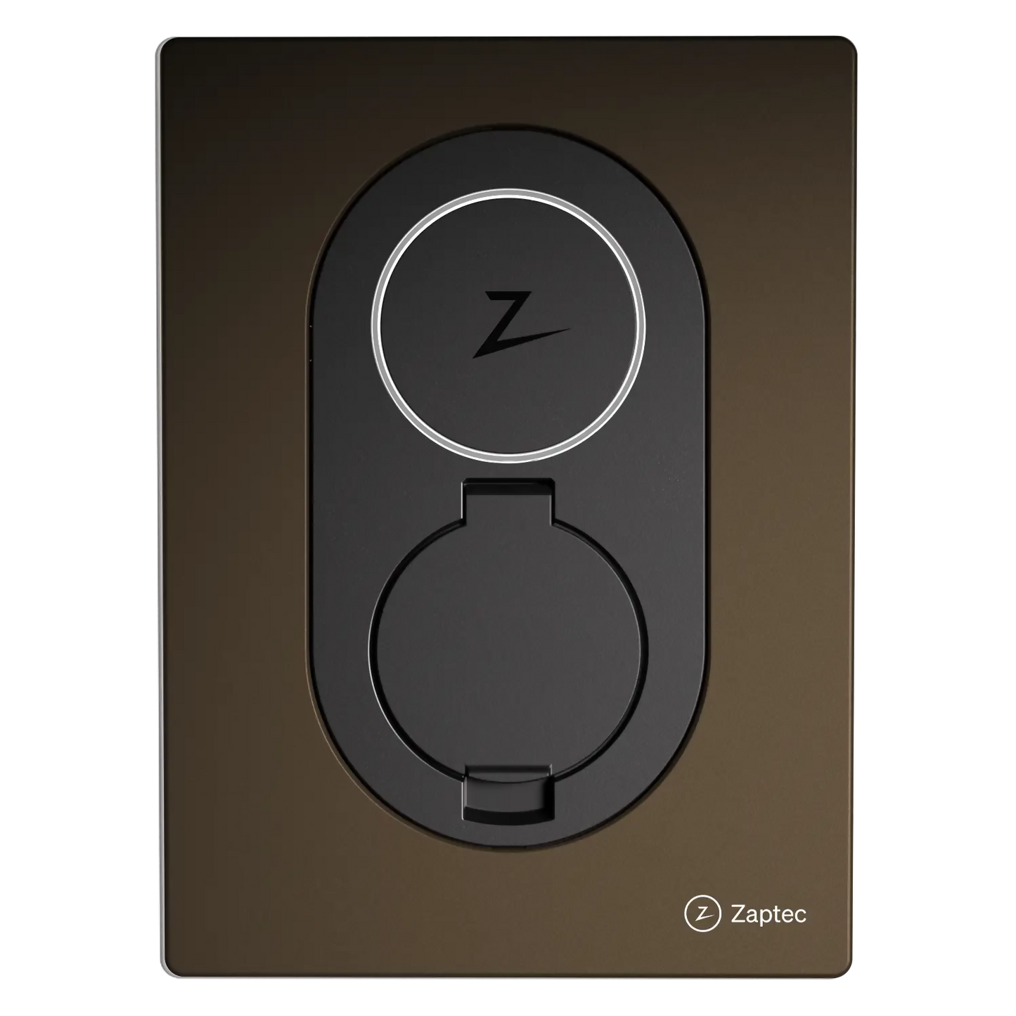Zaptec Go Wood Brown