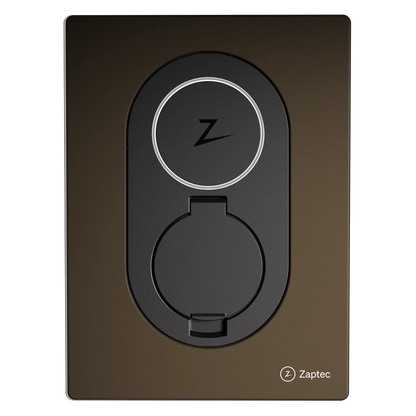 Zaptec Go Wood Brown